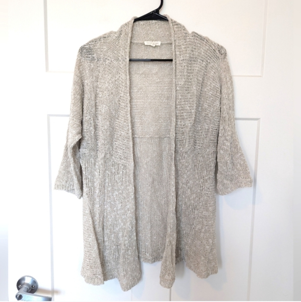 Eileen Fisher Linen Blend Cardigan